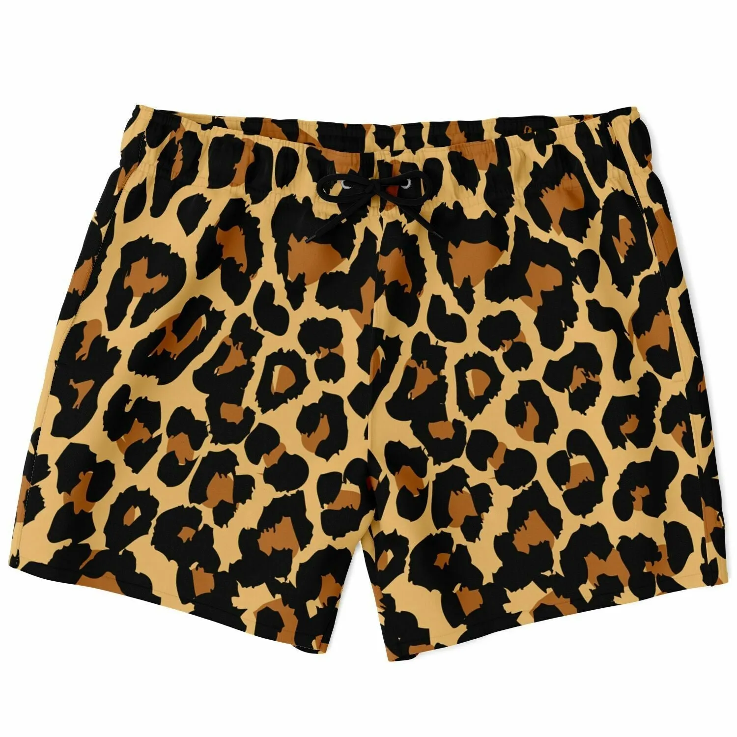 Animal Print 5.5" Men Swim Shorts