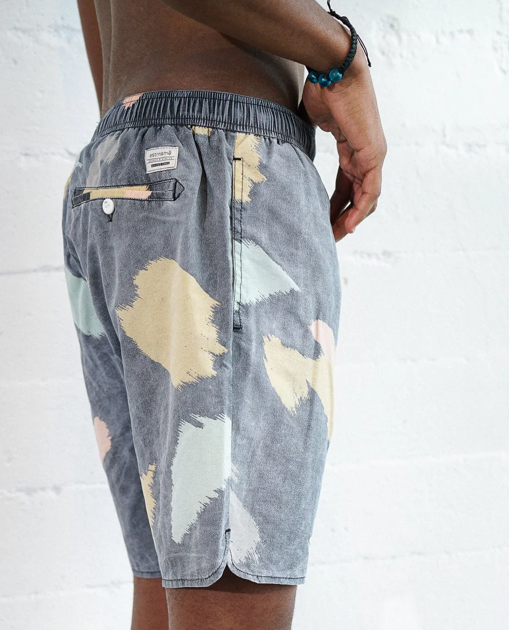 Astrneme EasyDoesIt Swimshorts Charcoal