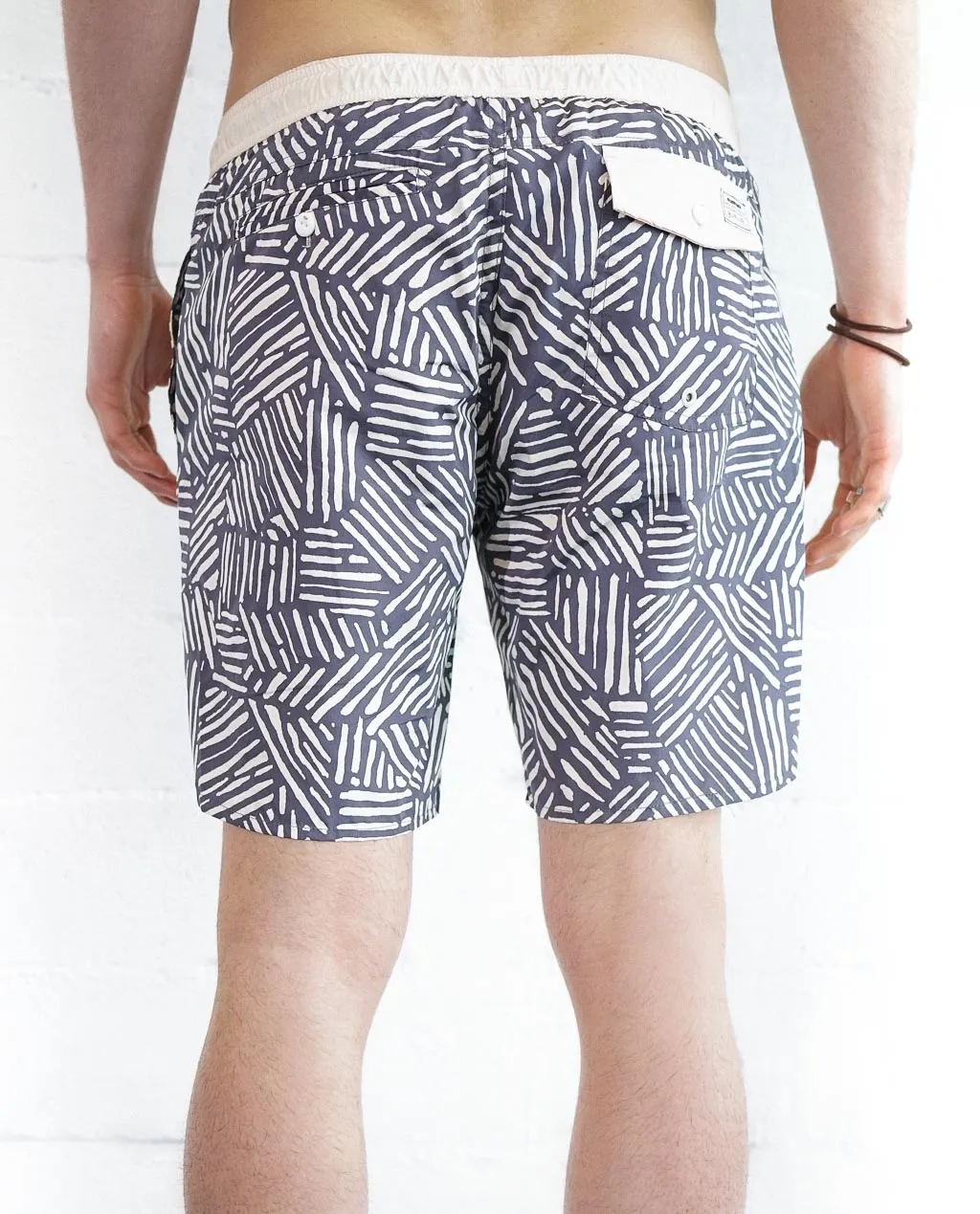 Astrneme Sticks Swimshorts Charcoal Buff