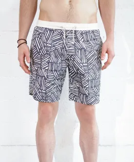 Astrneme Sticks Swimshorts Charcoal Buff