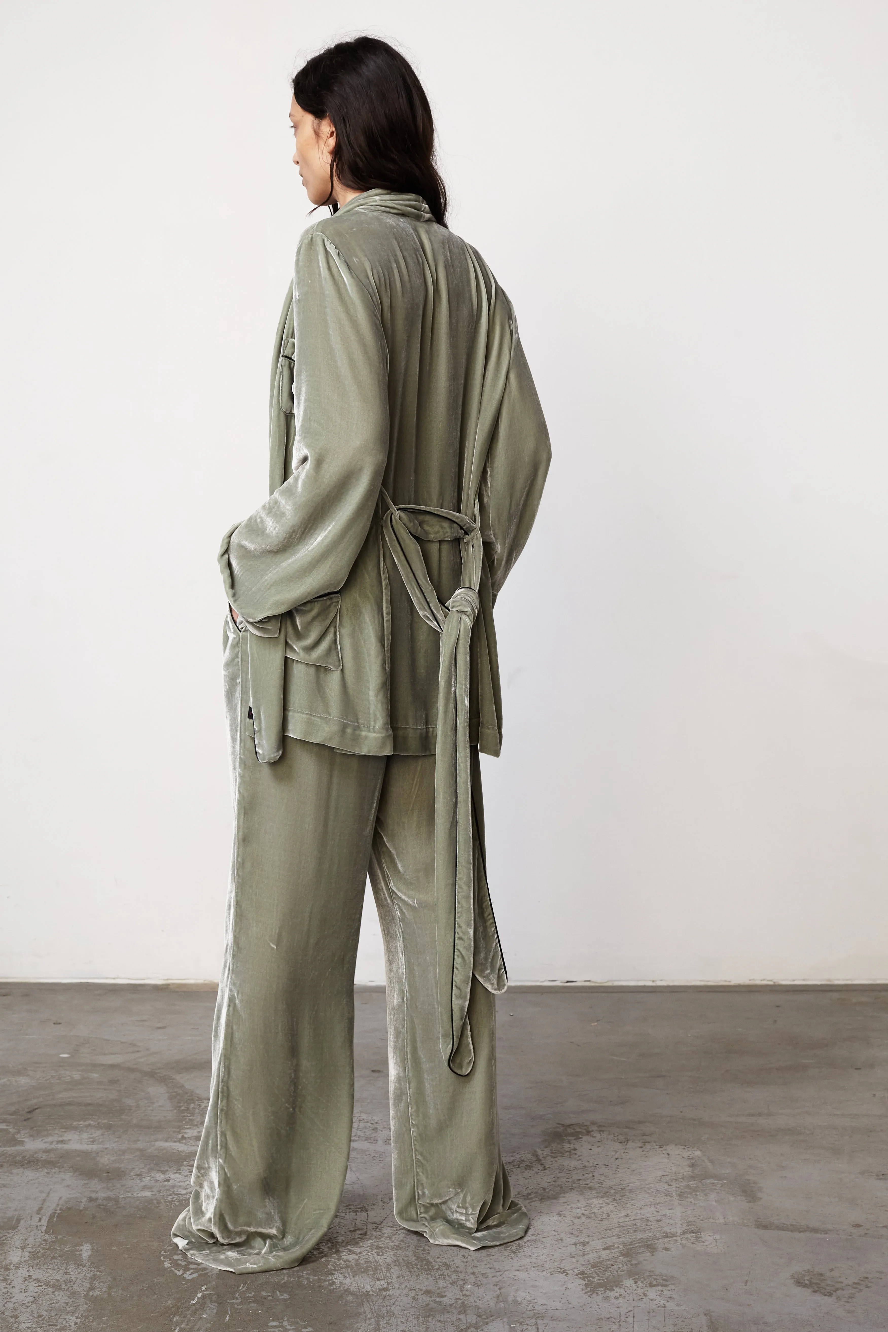 BON VIVANT ROBE {SAGE}