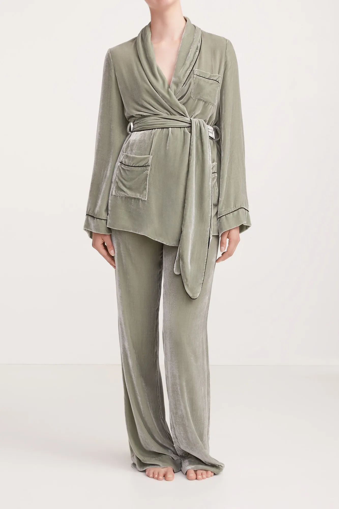 BON VIVANT ROBE {SAGE}