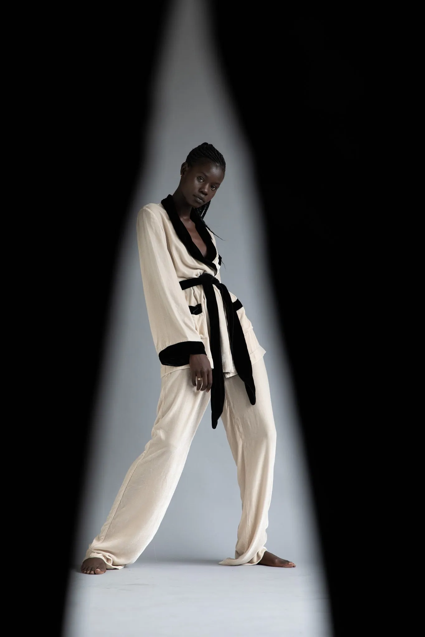 BON VIVANT ROBE {SAND}