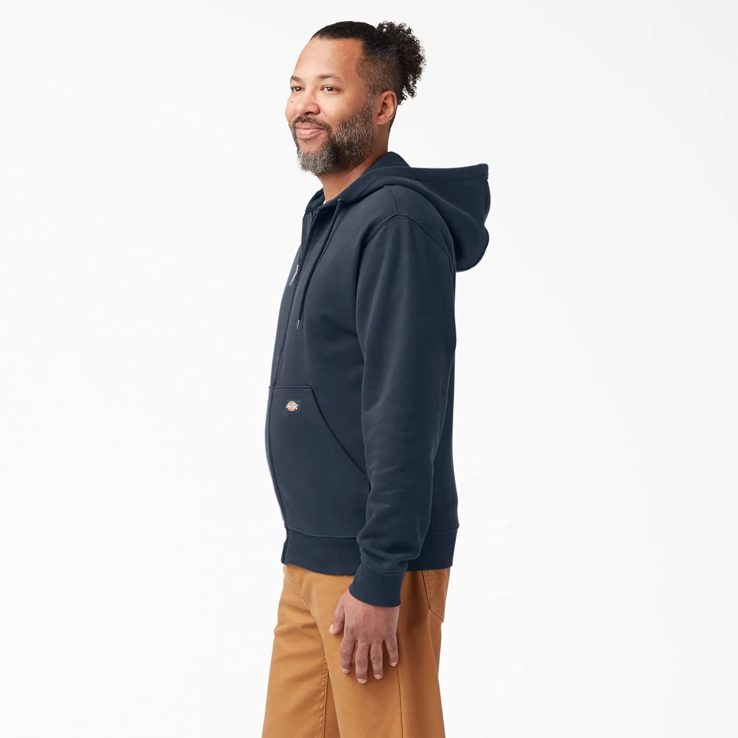 Dickies Men's Full Zip Fleece Hoodie
