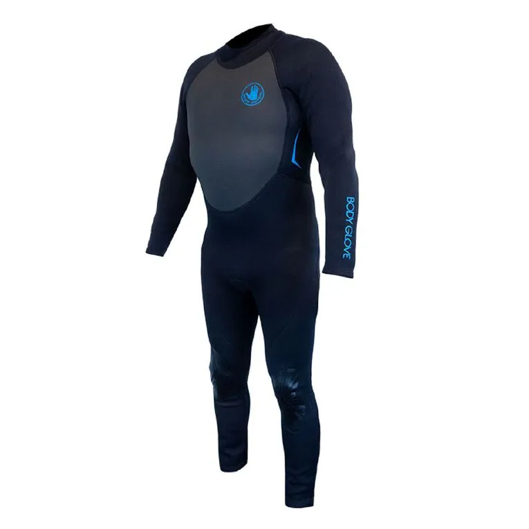 Diving Body Glove Men's Full Suit Black/Blue Medium