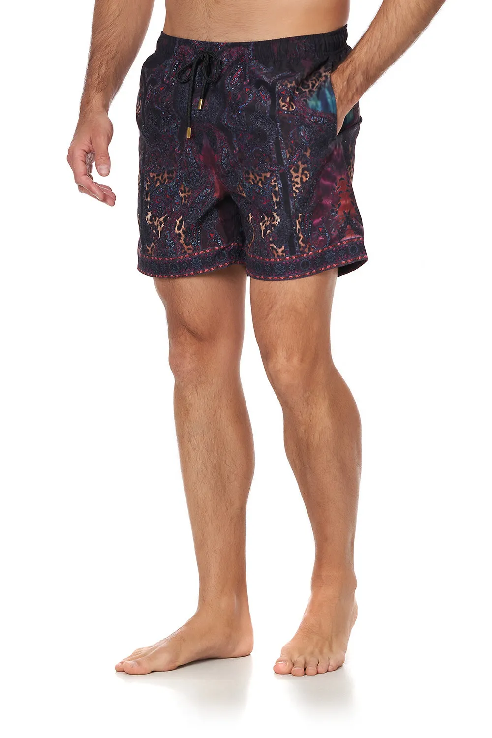 ELASTIC WAIST BOARDSHORT THE SMOKING LOUNGE