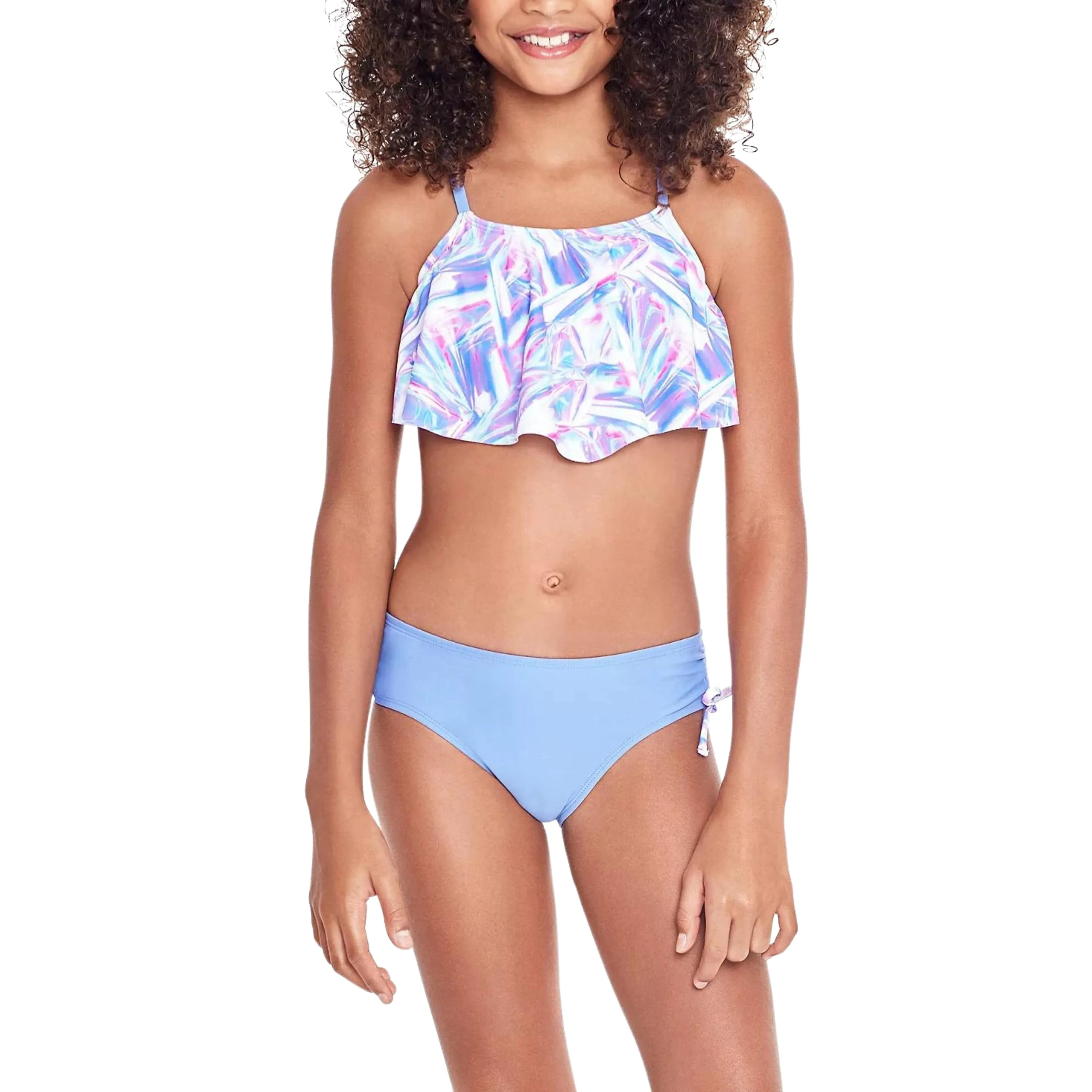 GLITTER BEACH - Kids - Flounce Bikini Set