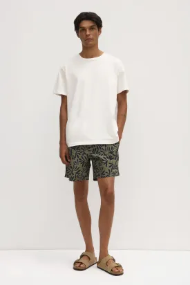 Hibiscus Print Swim Short