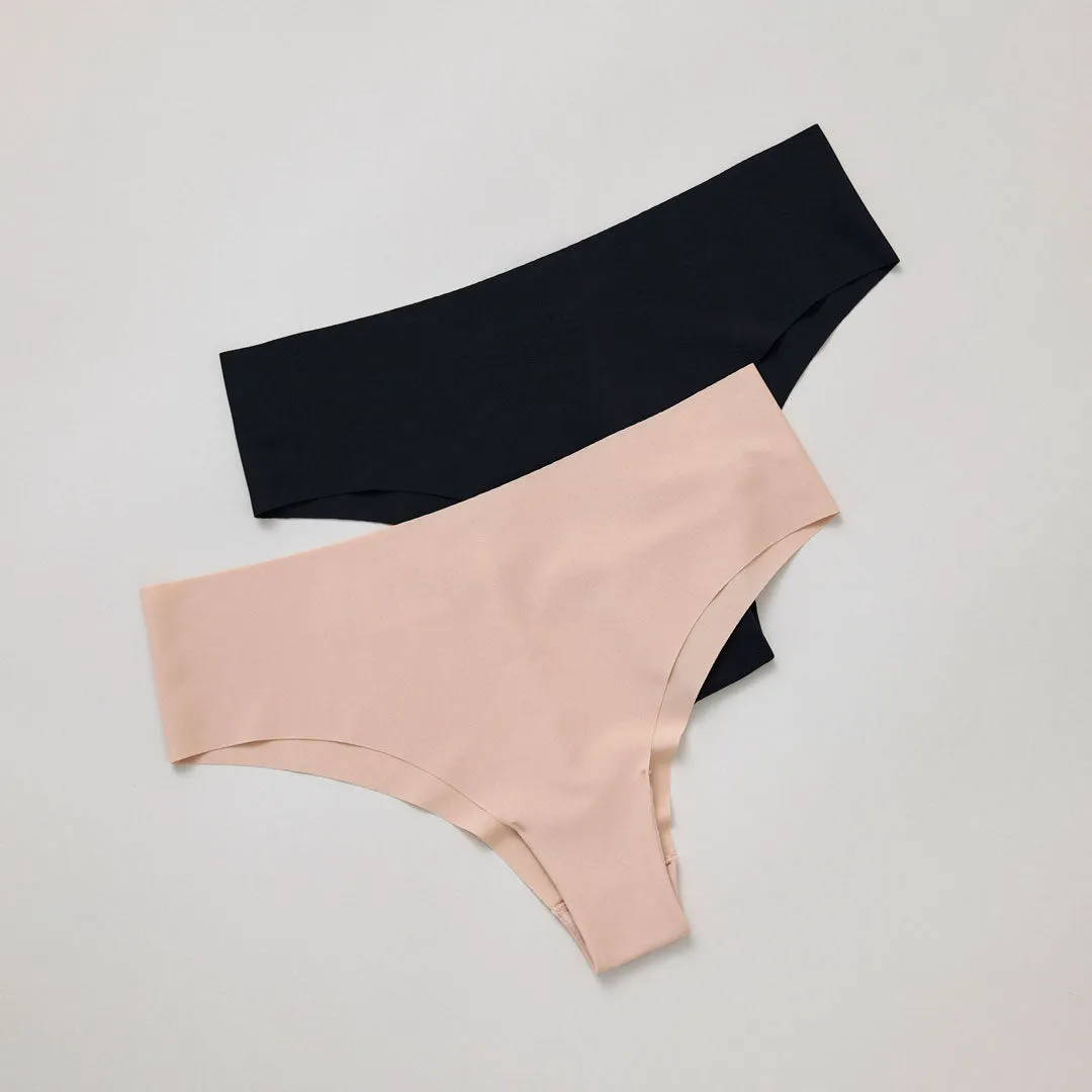 Hipster Panties aus Mikrofaser | Schwarz