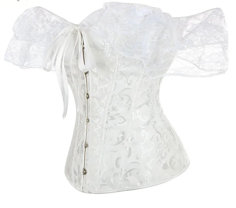 Lace Sleeve Bustier