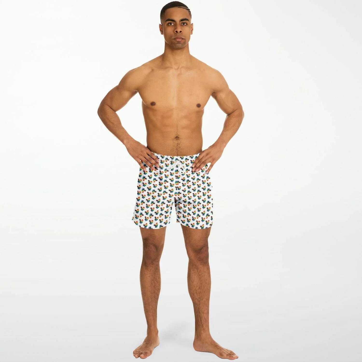 Love Pride 5.5" Men Swim Shorts