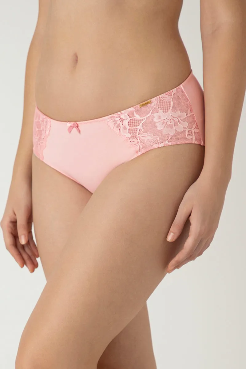 Luxe Support Hipster Panty - Rose Elegance