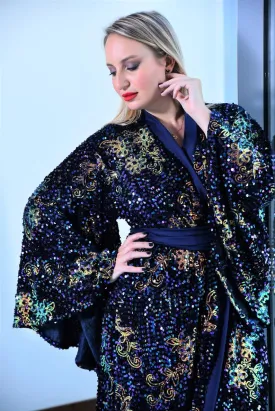 Melissa Velvet kimono robe