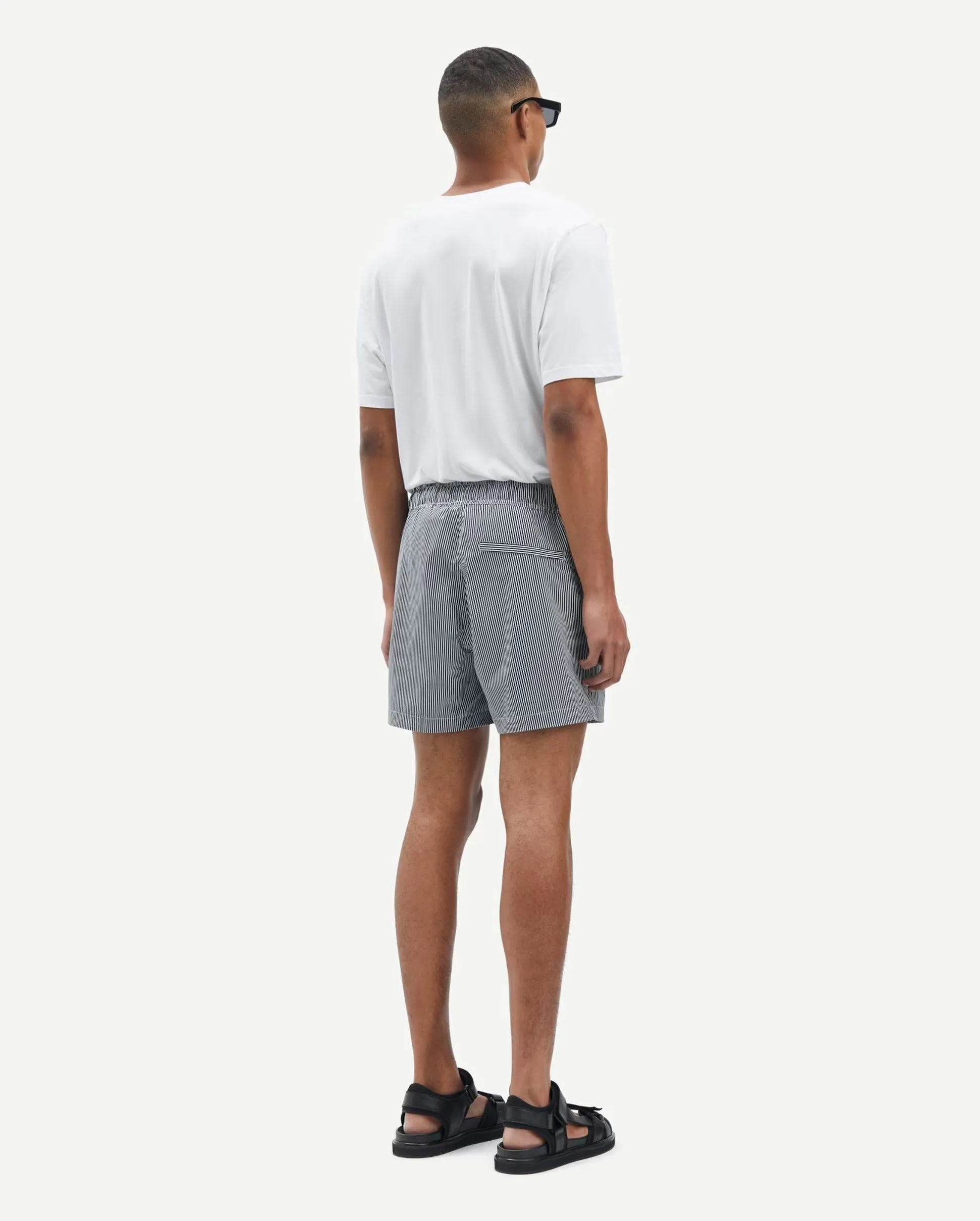 MOSES SWIM SHORTS AOP 14702 / SALUTE STRIPE