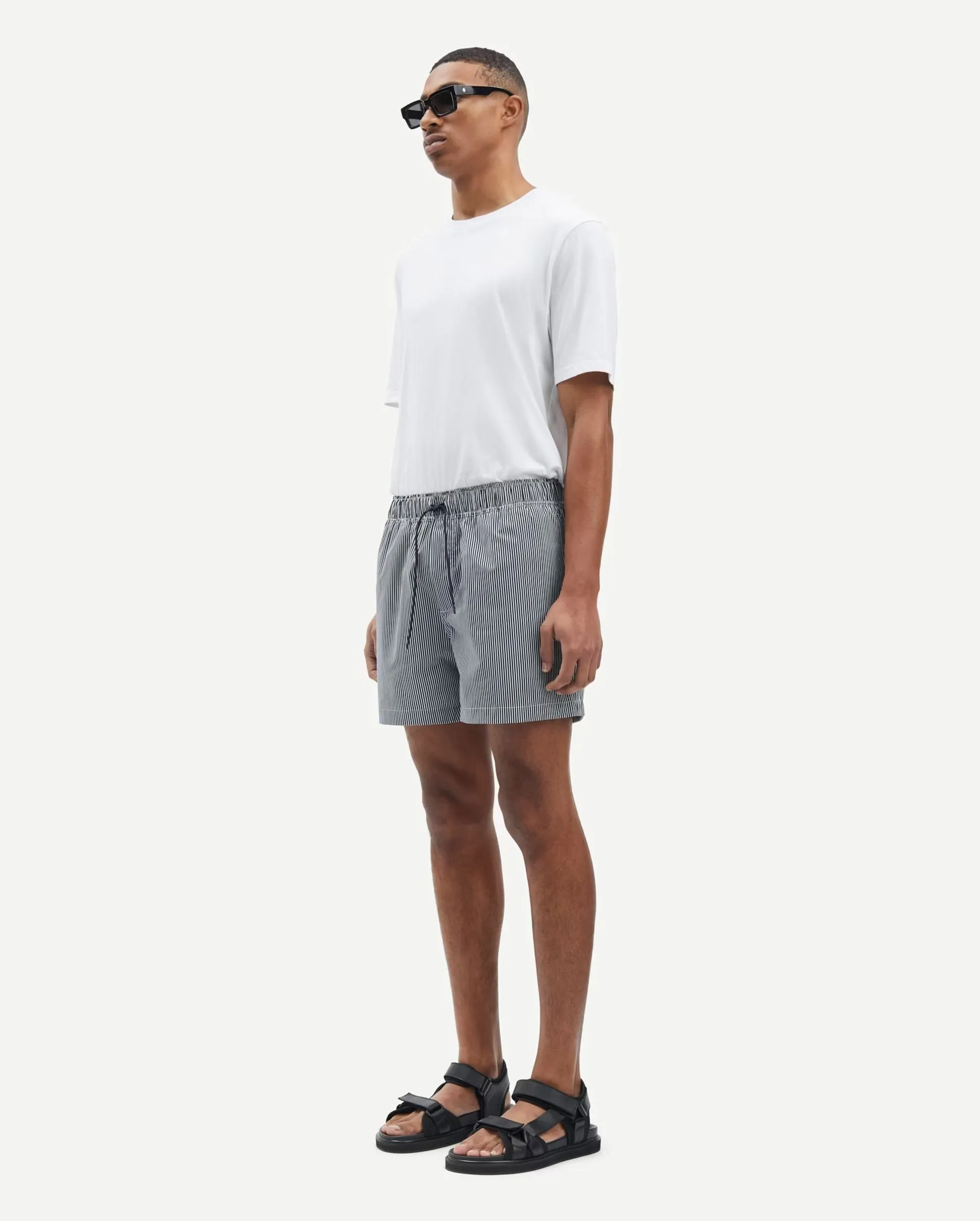 MOSES SWIM SHORTS AOP 14702 / SALUTE STRIPE