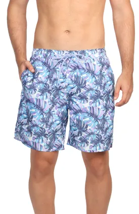 Multi Tropical Leaves Swim Shorts