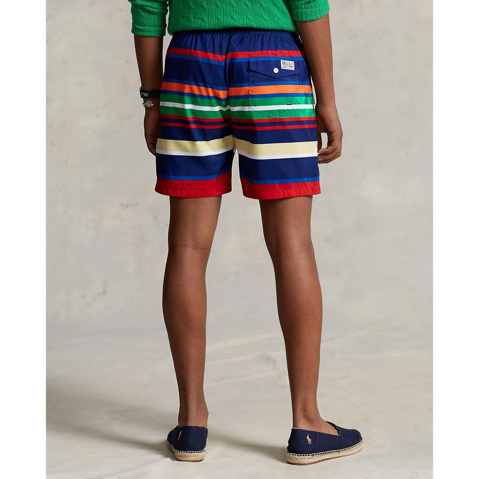 Polo Ralph Lauren - Traveller Classic Swim Trunk - Navy Summit Stripe