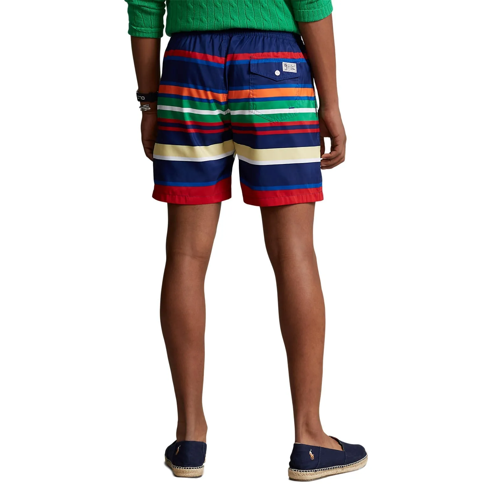 Polo Ralph Lauren - Traveller Classic Swim Trunk - Navy Summit Stripe