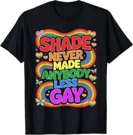 Rainbow Pride LGBT Ally Gay Pride Support Adult Kids T-Shirt