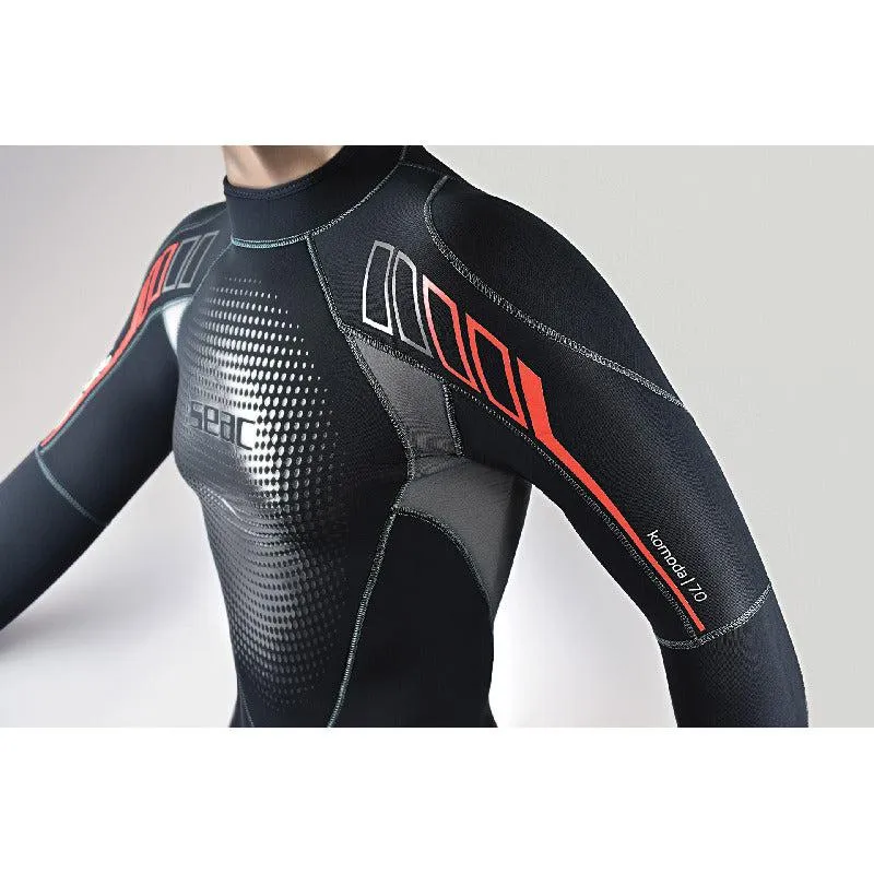 Seac Komoda Flex Mens, 7 mm Neoprene, Rear Zip