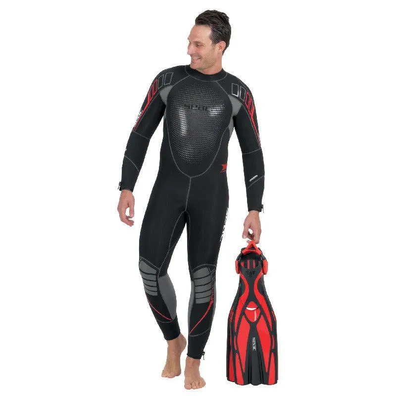 Seac Komoda Flex Mens, 7 mm Neoprene, Rear Zip