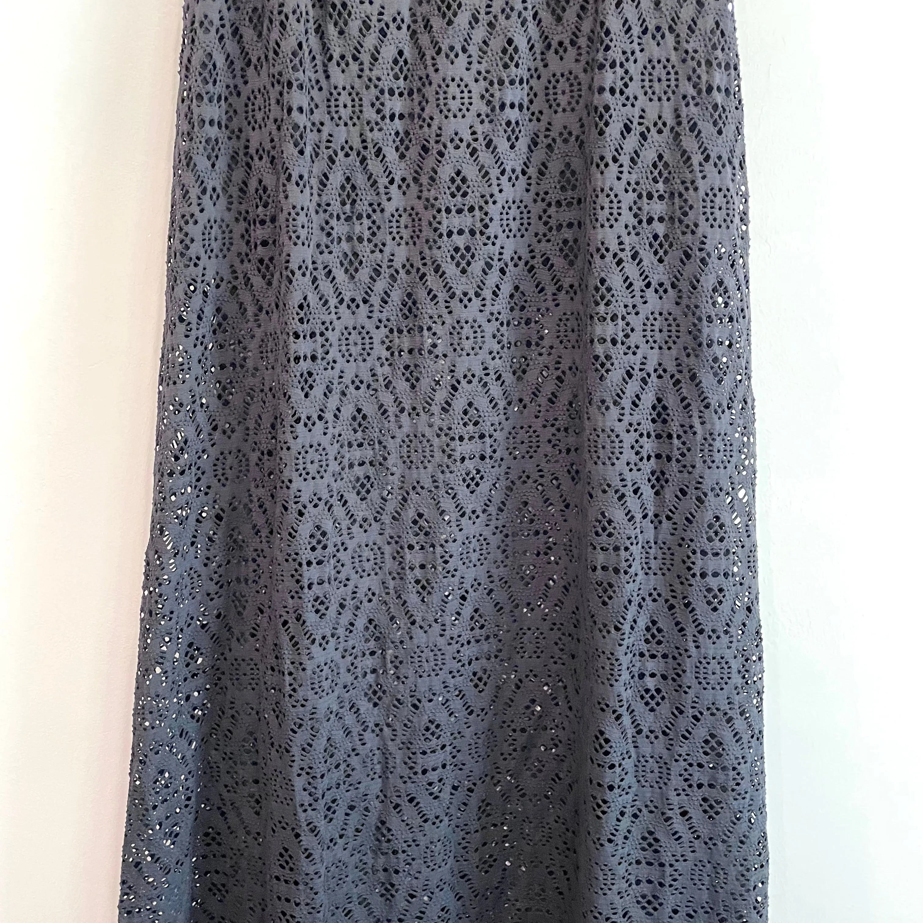 Semi-Sheer Maxi Skirt