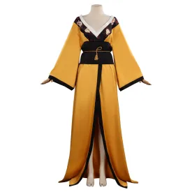The Witcher 3: Wild Hunt  Ciri Kimono Outfits Cosplay Costume Halloween Carnival Suit