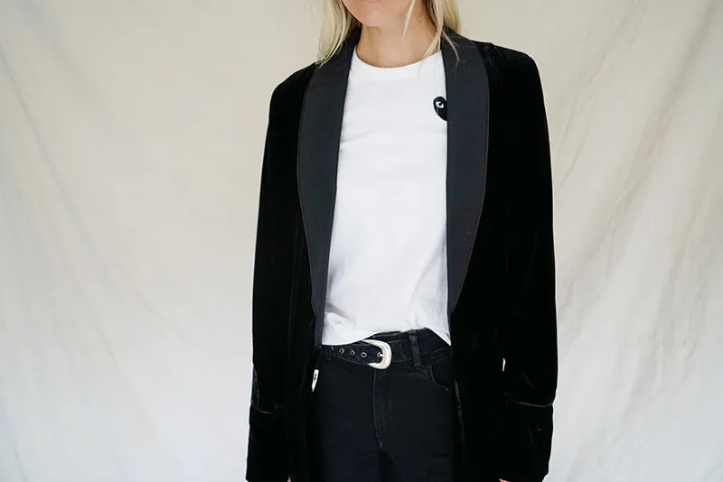 VELVET ROBE JACKET