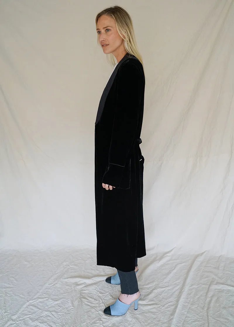 VELVET ROBE JACKET
