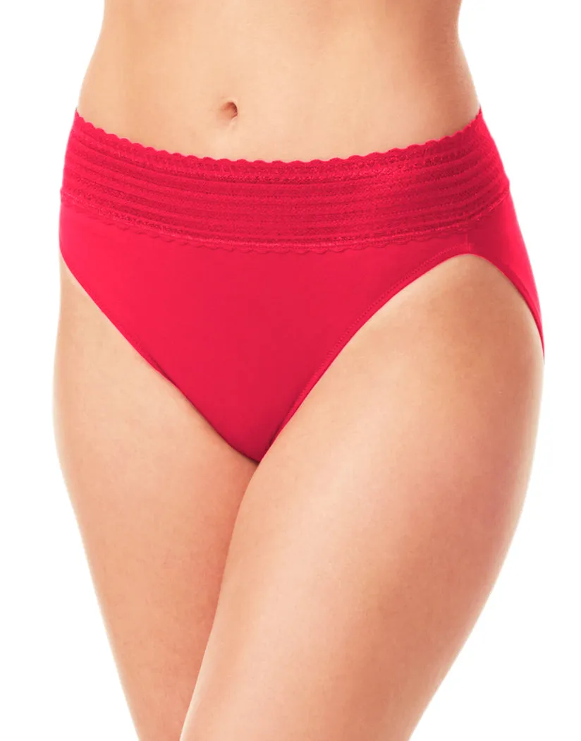 Warner's No Pinching. No Problems With Lace Hipster 5609J