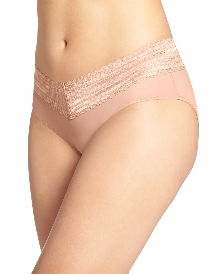 Warner's No Pinching. No Problems With Lace Hipster 5609J
