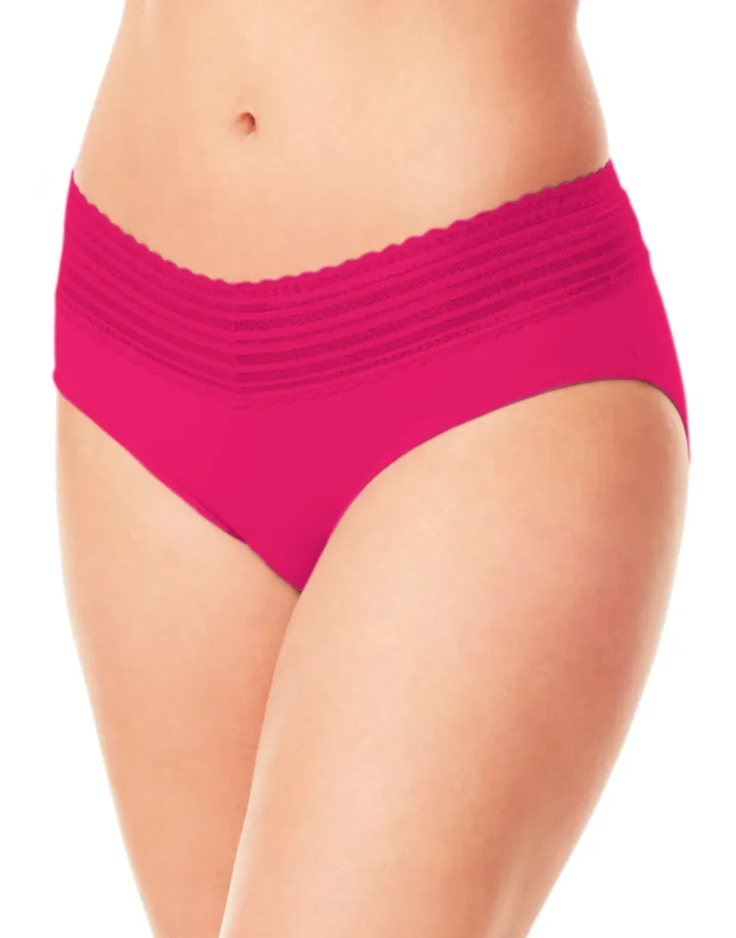 Warner's No Pinching. No Problems With Lace Hipster 5609J