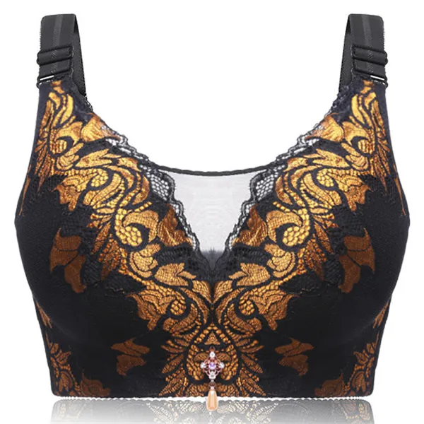 Wire-Free Full Coverage Mesh Bra