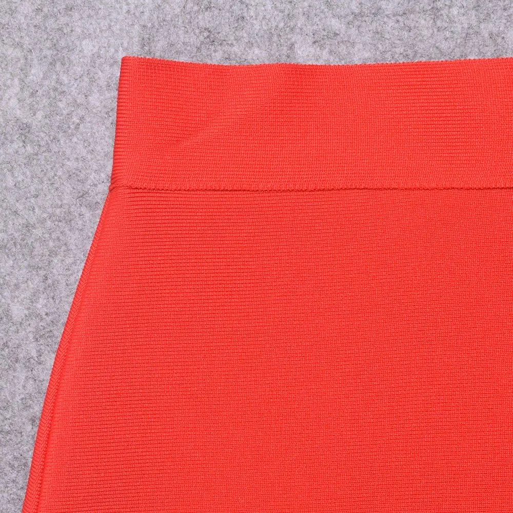 Women's High Waist Knee Length Bandage Pencil Skirt
