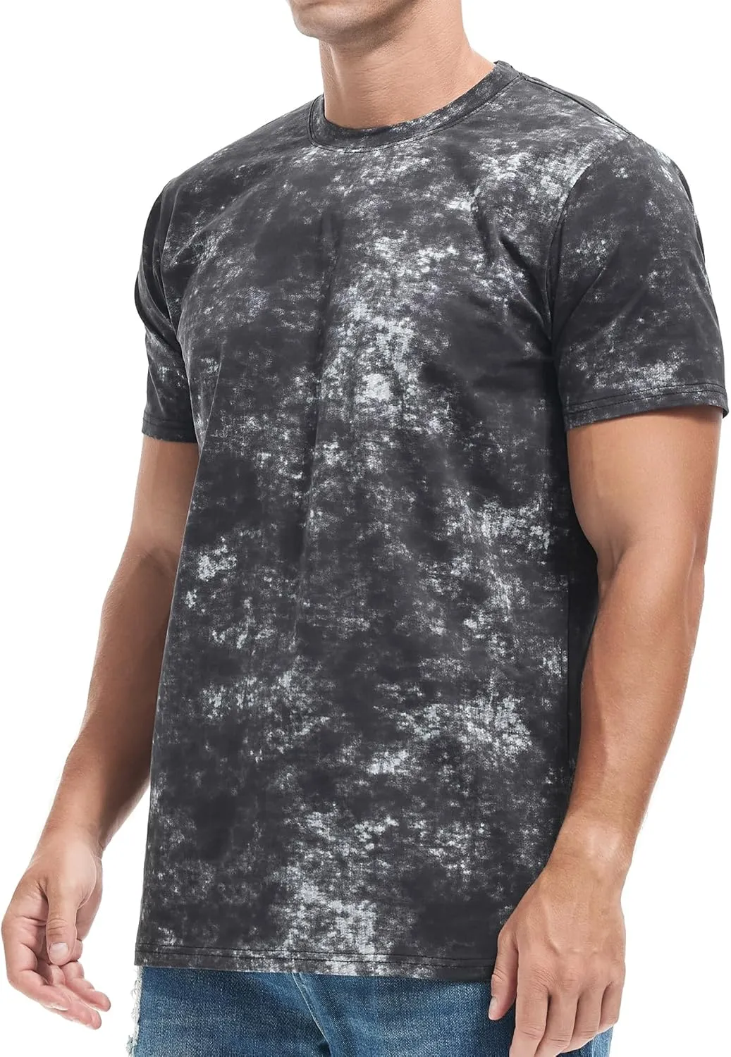 YININF Mens Hipster Hip Hop Short Sleeve Print T-Shirt Shirts Men