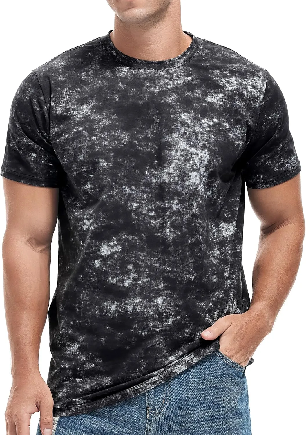 YININF Mens Hipster Hip Hop Short Sleeve Print T-Shirt Shirts Men